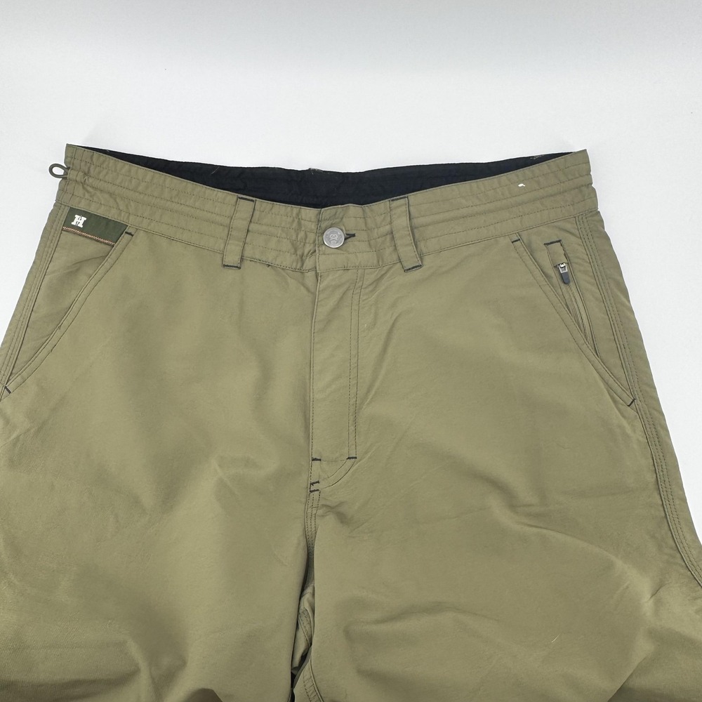 Howler Bros Shorts Mens 35 Nylon Drawstring Hiking Outdoor Zip Pocket